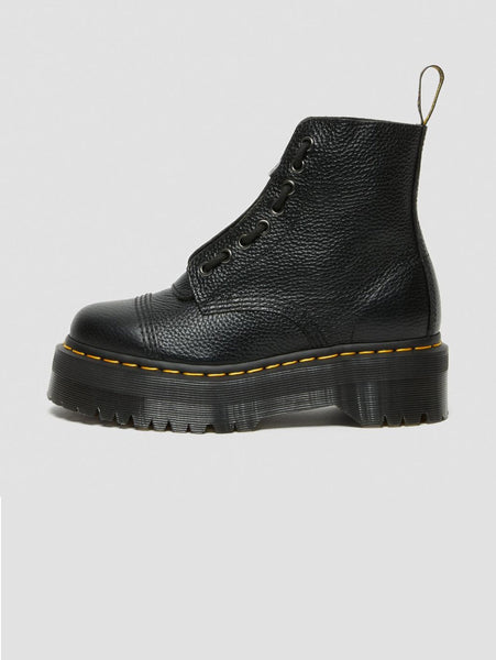 DR. MARTENS Black Ankle Boot with Platform and Zip TRYME Shop