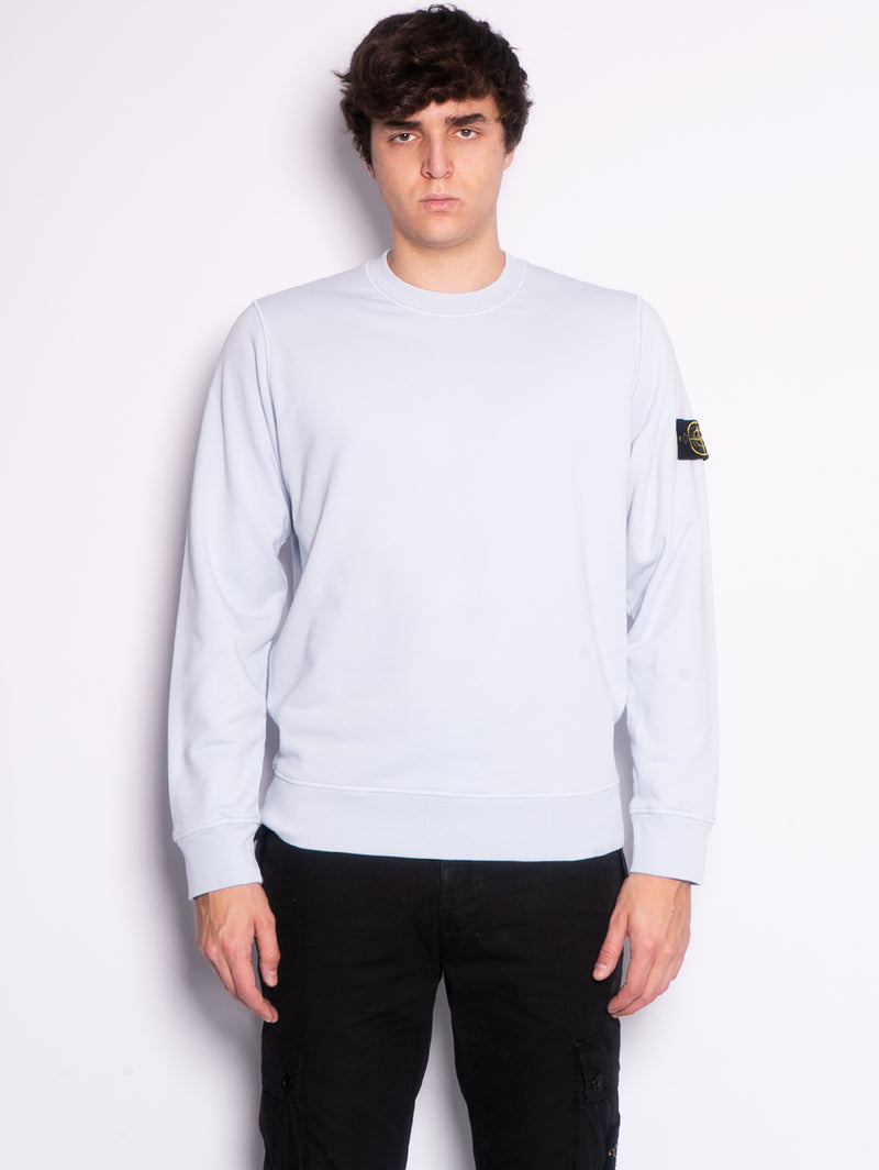 Stone island 2024 sweatshirt cielo