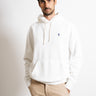 RALPH LAUREN-Felpa con Cappuccio Bianco-TRYME Shop