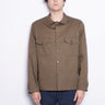 XACUS-Overshirt in Cotone Biodegradabile Verde-TRYME Shop