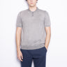 ALPHA STUDIO-Polo in Maglia di Cotone Salvia/Grey-TRYME Shop