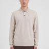 NORSE PROJECTS-Polo in Maglia di Lana Merinos Farina-TRYME Shop