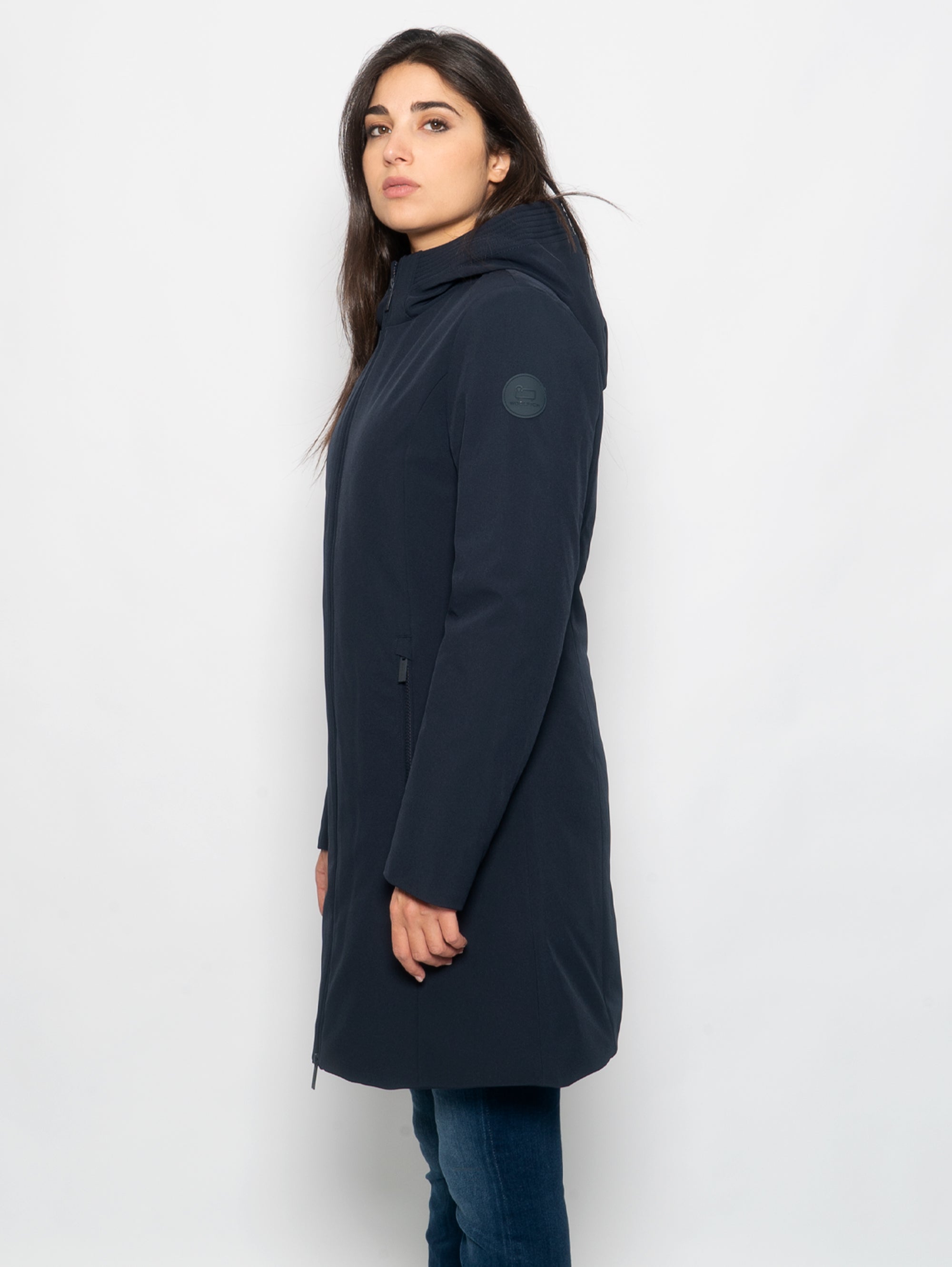 Windproof Parka with Hood Firth Blue