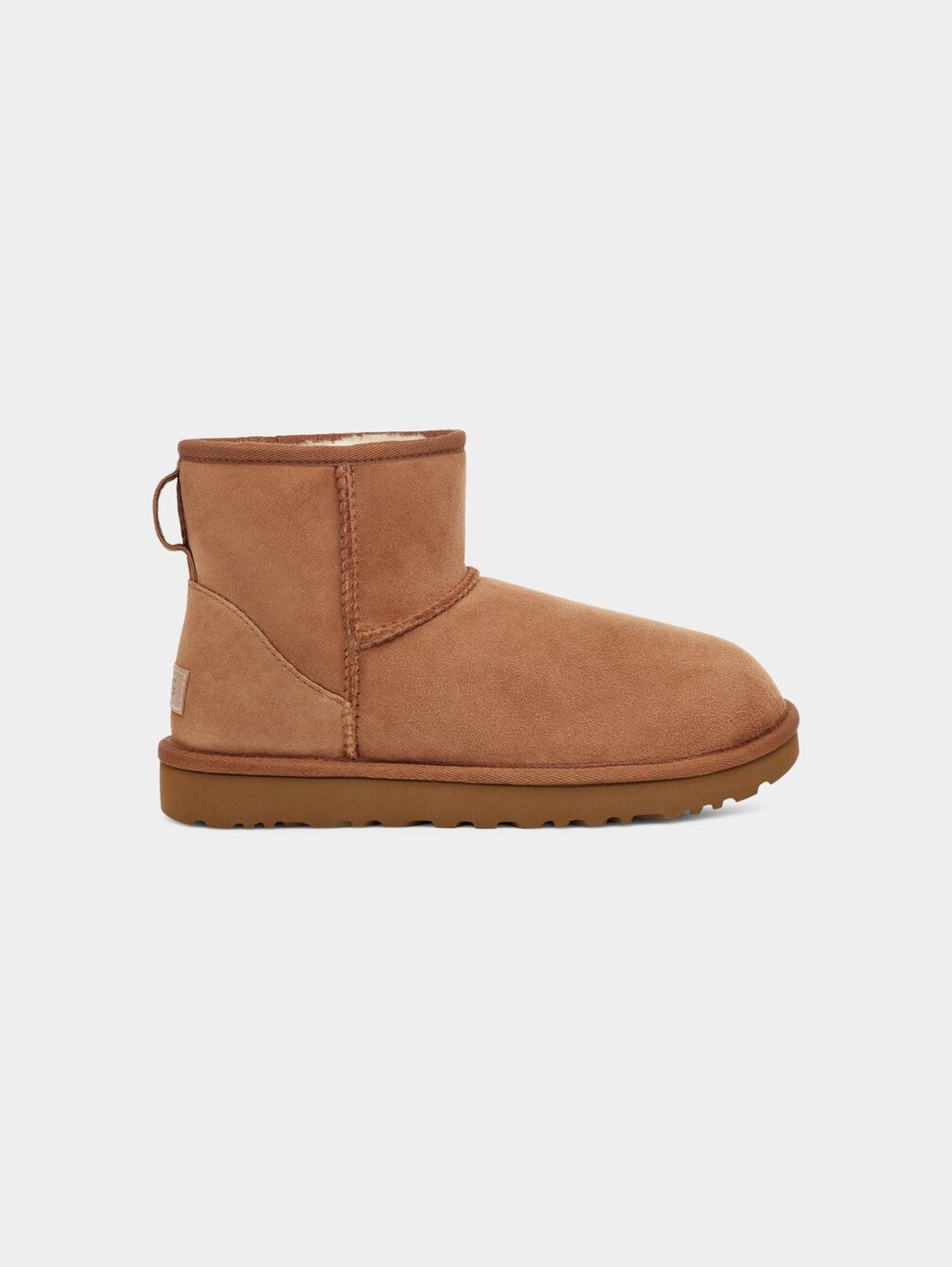 Mini Classic II Chestnut Sheepskin Ankle Boots