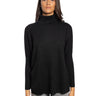 NOTSHY-Maglia Poncho Collo Alto In Cashmere Nero-TRYME Shop