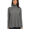 NOTSHY-Maglia Poncho Collo Alto In Cashmere Grigio-TRYME Shop