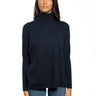 NOTSHY-Maglia Poncho Collo Alto In Cashmere Blu-TRYME Shop