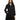 BRERAS MILANO-Cappotto Lungo Doppio Petto Nero-TRYME Shop