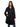 BRERAS MILANO-Cappotto Lungo Doppio Petto Nero-TRYME Shop