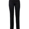 PINKO-Pantaloni in Twill Dritti Nero-TRYME Shop