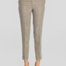 P.A.R.O.S.H.-Pantaloni Principe di Gallse Beige-TRYME Shop