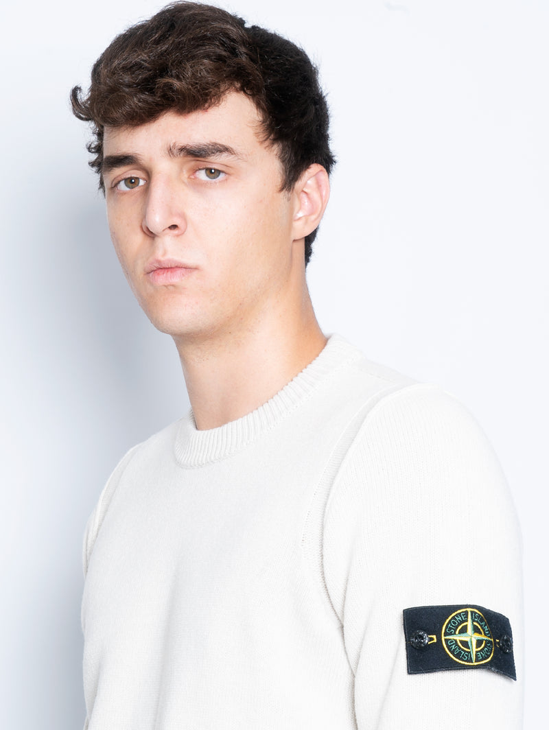 Stone island clearance sweater beige