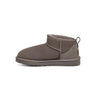 UGG-Stivaletti in Montone Ultra Mini Classic Grigio-TRYME Shop