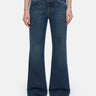 CLOSED-Jeans Slim Rigido con Vita Bassa Blu-TRYME Shop