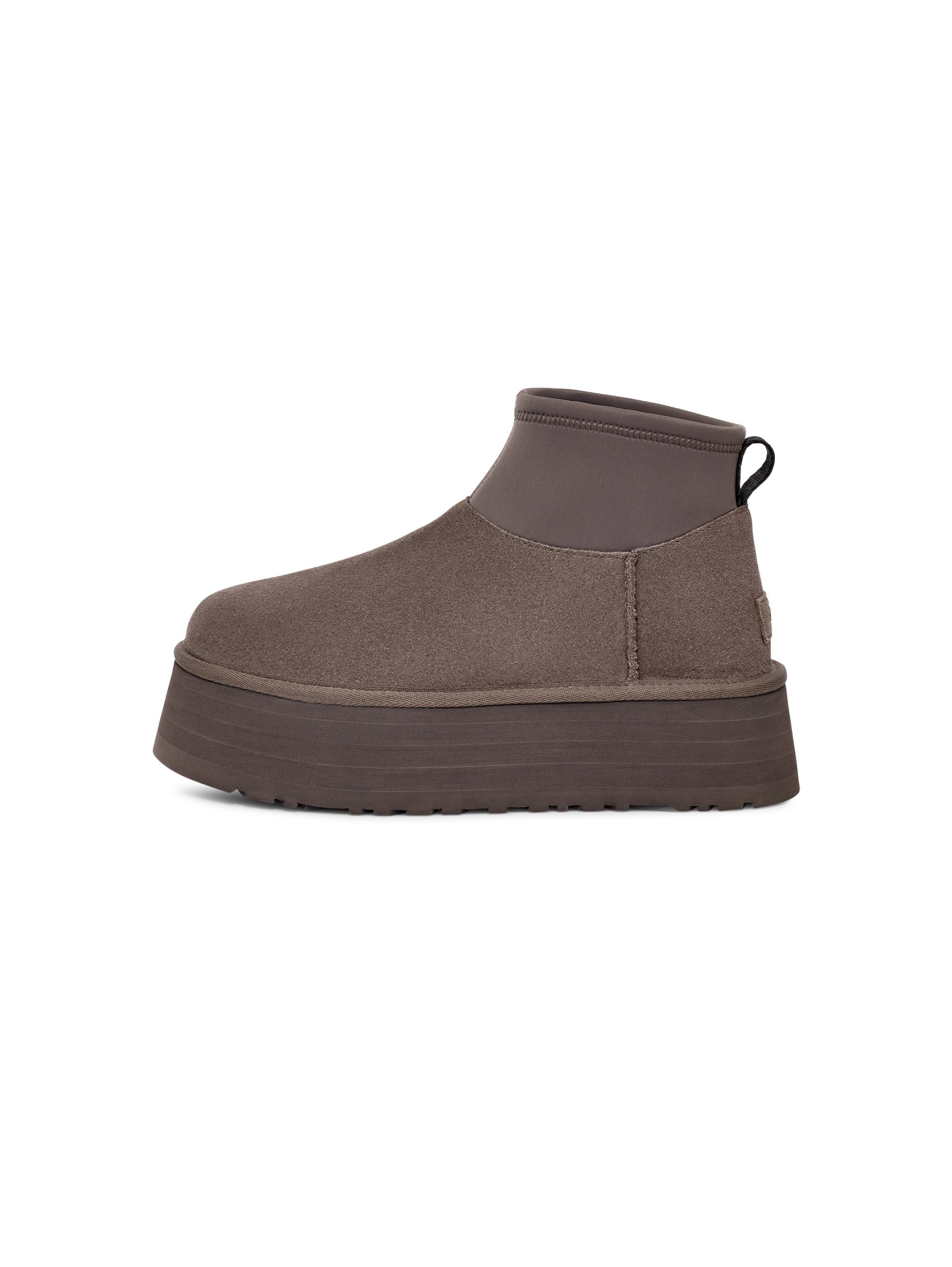 UGG Stivaletti con Plateau Classic Mini Dipper Grigio