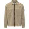 STONE ISLAND-Overshirt in Velluto a Coste Stucco-TRYME Shop