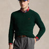 RALPH LAUREN-Maglia in Lana e Cashmere a Trecce Verde-TRYME Shop