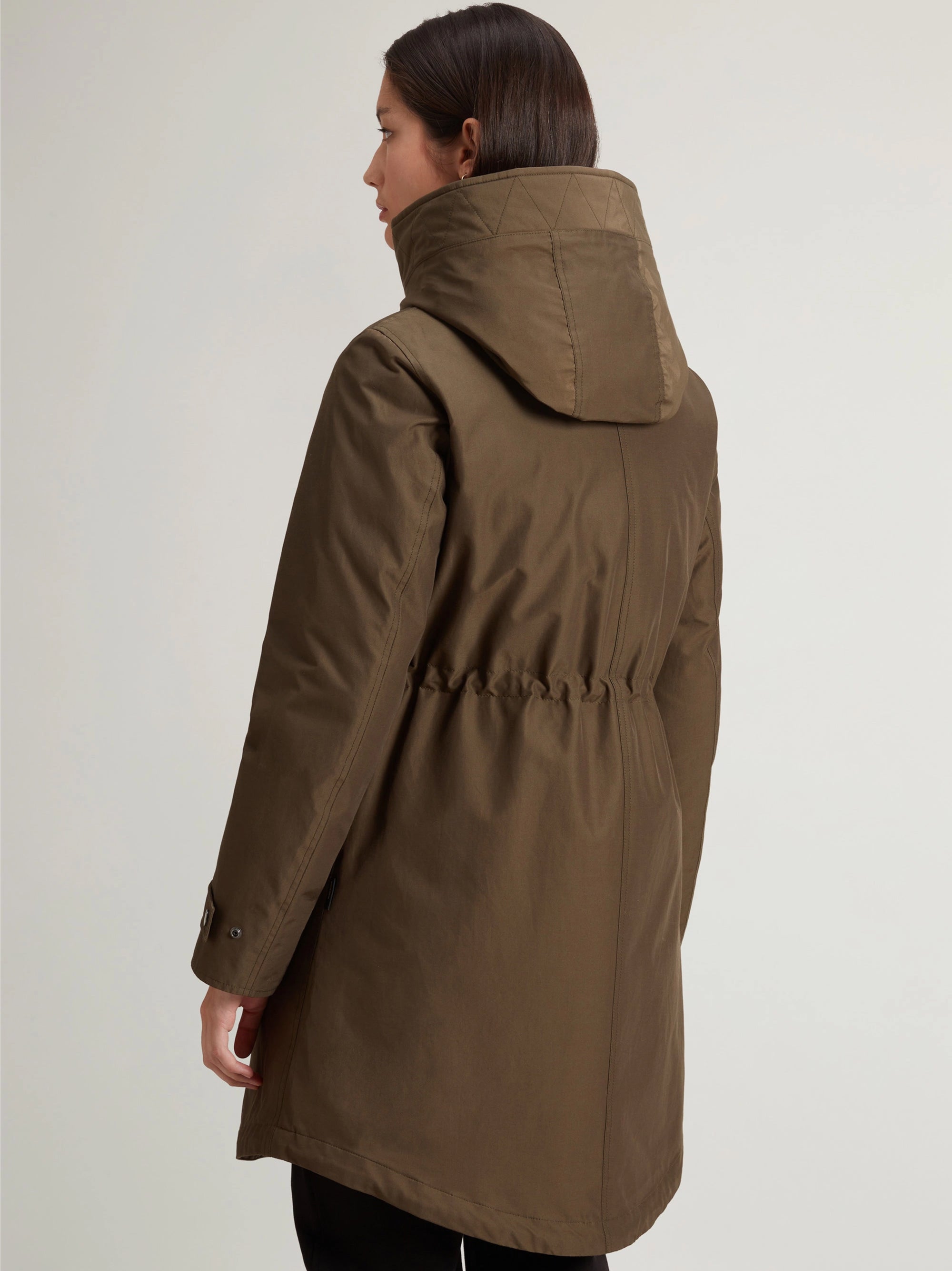 Three-in-One Parka Dark Green