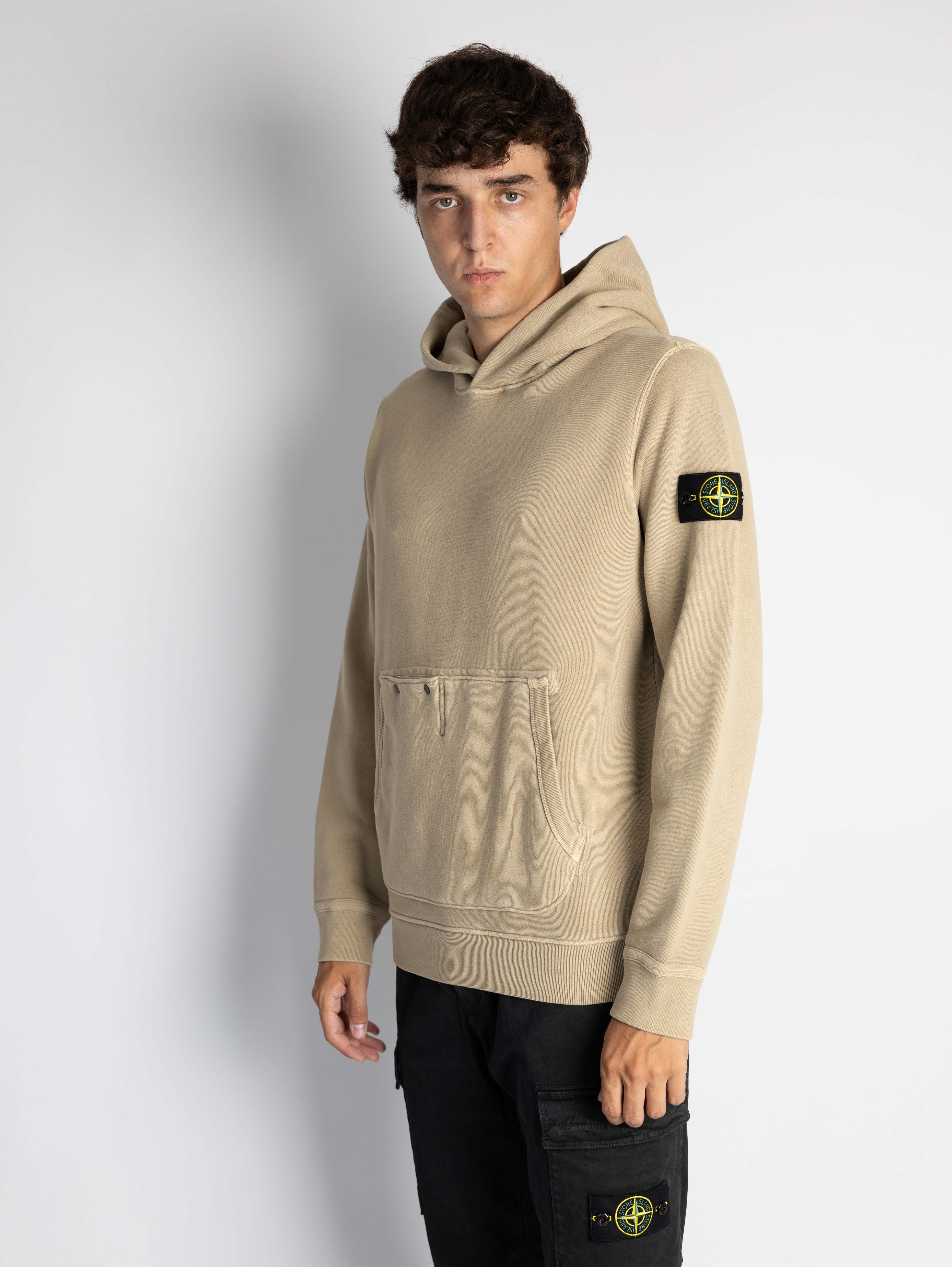 Biscuit Sweatshirt with Hood and Pouch Pocket