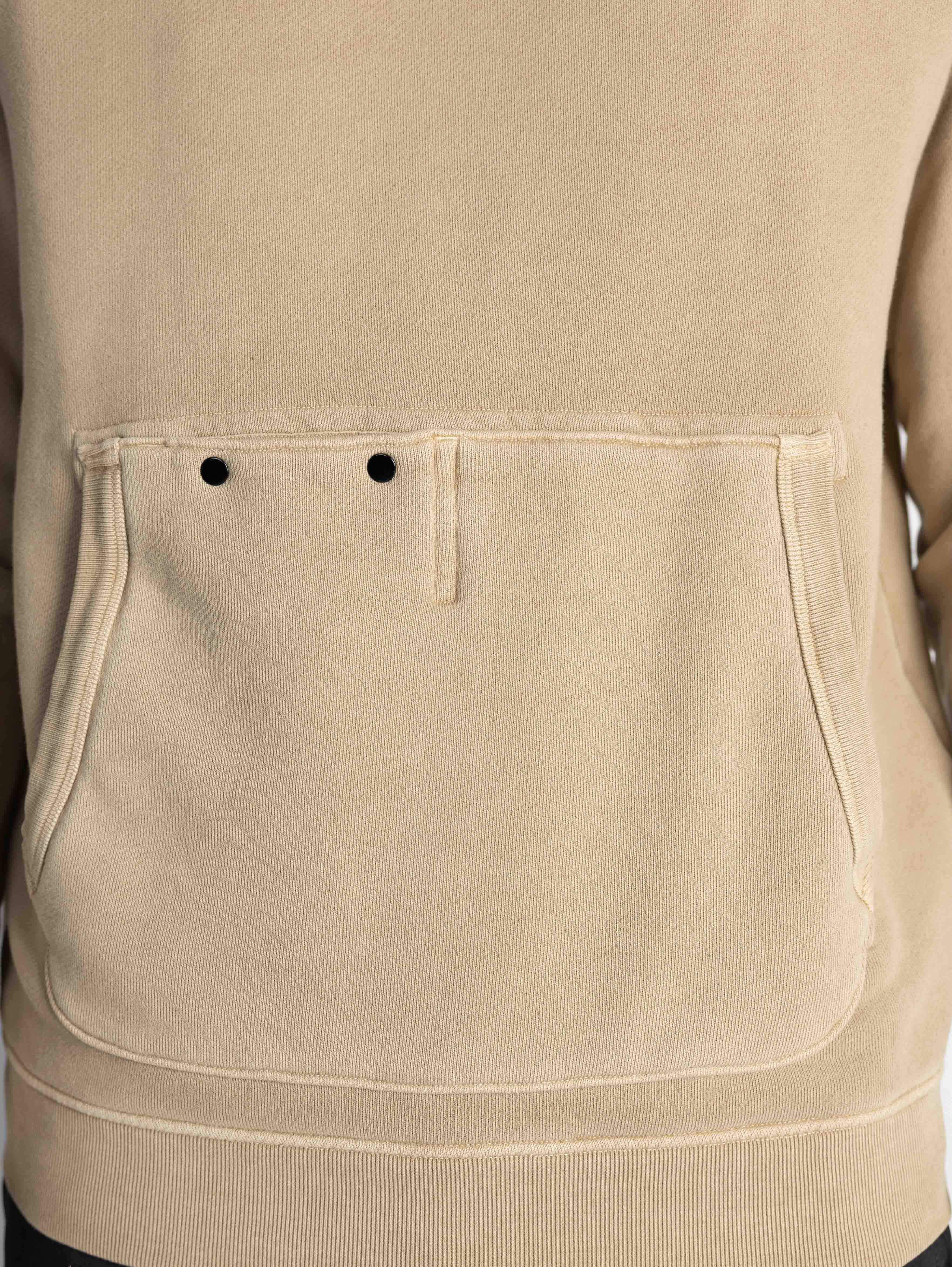 Biscuit Sweatshirt with Hood and Pouch Pocket