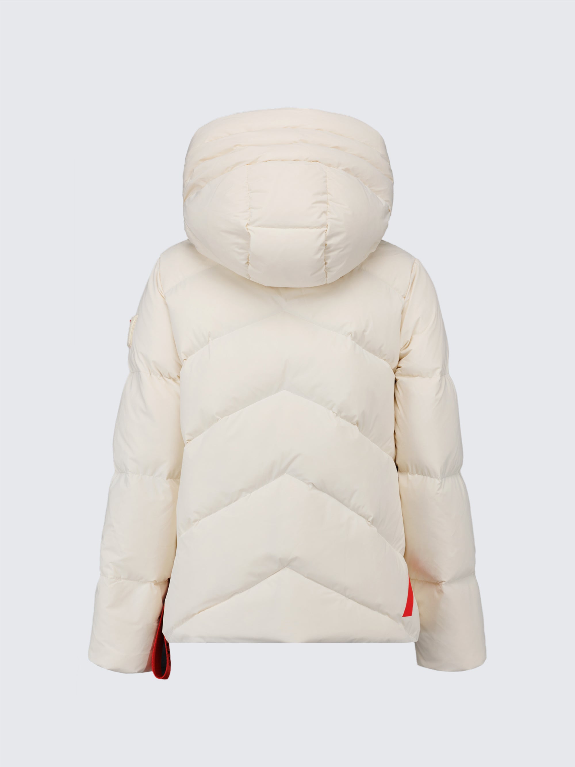 Helsinkin High Neck Matte White Down Jacket