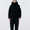 AFTER LABEL-Piumino Collo Alto Helsinkin Opaco Nero-TRYME Shop