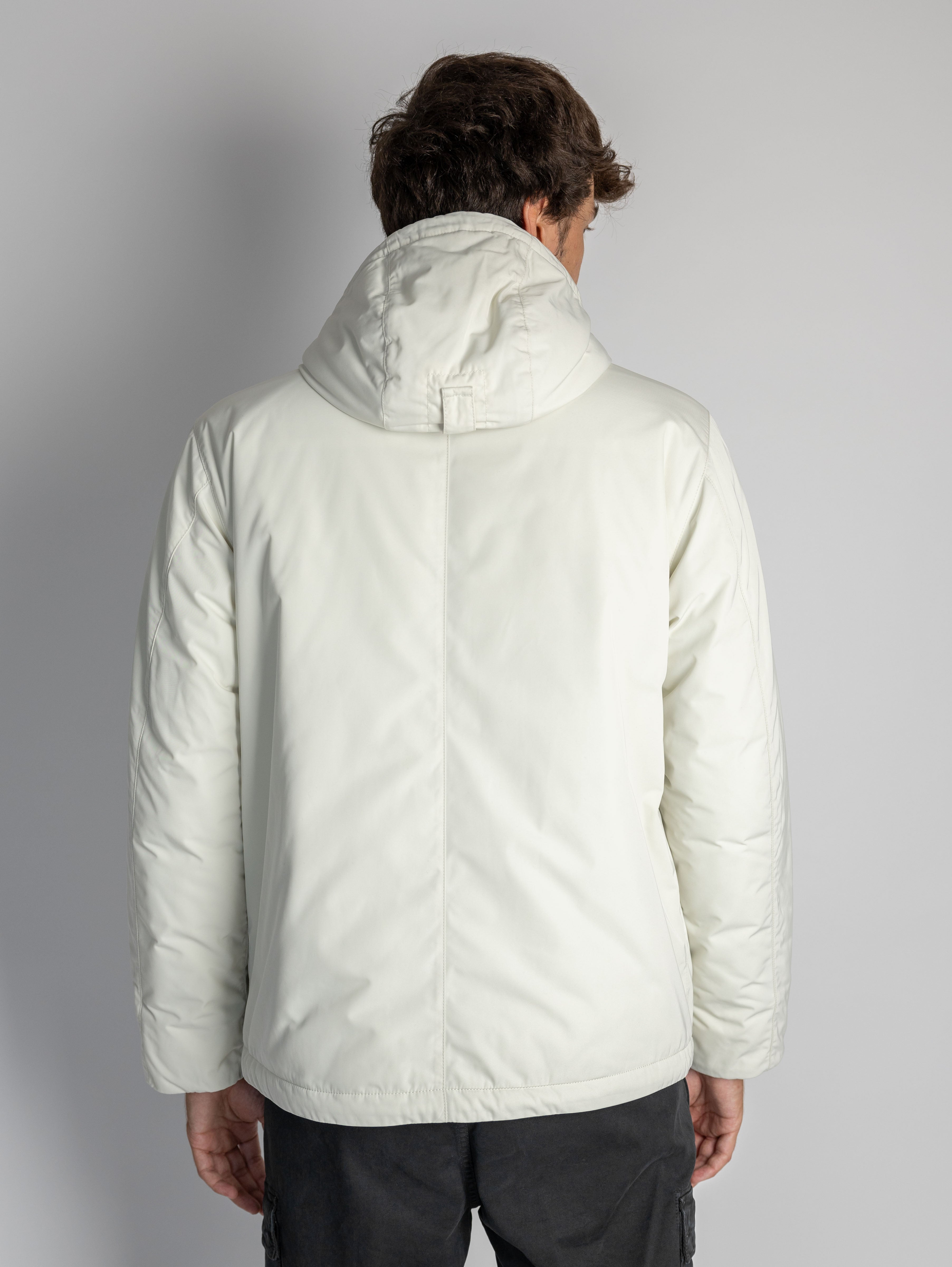 Daunenjacke aus Micro-Twill mit Stucco-Wattierung