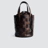 DRAGON DIFFUSION-Borsa a Secchiello Japan Bucket Marrone-TRYME Shop