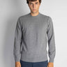 ALPHA STUDIO-Maglia Girocollo in Lana Grigio-TRYME Shop