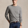 RALPH LAUREN-Maglia Girocollo in Lana Grigio-TRYME Shop