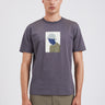 NORSE PROJECTS-T-shirt con Stampa Serigrafata Grigio-TRYME Shop