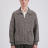 NORSE PROJECTS-Cardigan Full Zip Lavorato a Maglia Grigio-TRYME Shop