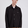 NORSE PROJECTS-Overshirt in Panno di Lana Leggero Caffè-TRYME Shop