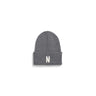 NORSE PROJECTS-Capello Beanie in Lana Merinos Grigio-TRYME Shop