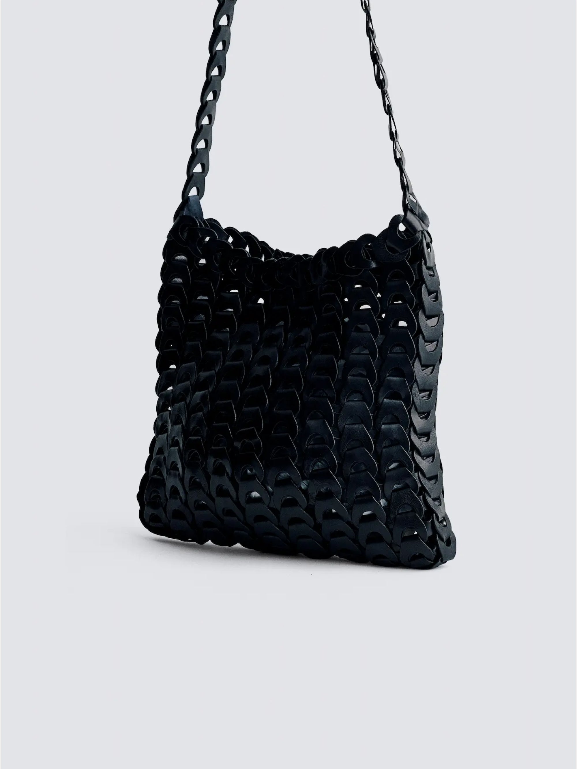 Ns Link Black Shoulder Bag