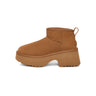 UGG-Stivaletti Ultra Mini con Tacco Castgna-TRYME Shop