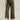 RALPH LAUREN-Pantaloni in Twill di Cotone Cropped Verde-TRYME Shop