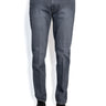 BRIGLIA 1949-Pantaloni in Denim Elasticizzato Grigio-TRYME Shop