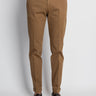 BRIGLIA 1949-Pantaloni Slim Fit in Armatura di Cotone Tabacco-TRYME Shop