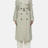 CLOSED-Trench Lungo in Misto Lana Sabbia-TRYME Shop