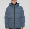 WOOLRICH-Piumino Elasticizzato Sierra Supreme Blu-TRYME Shop