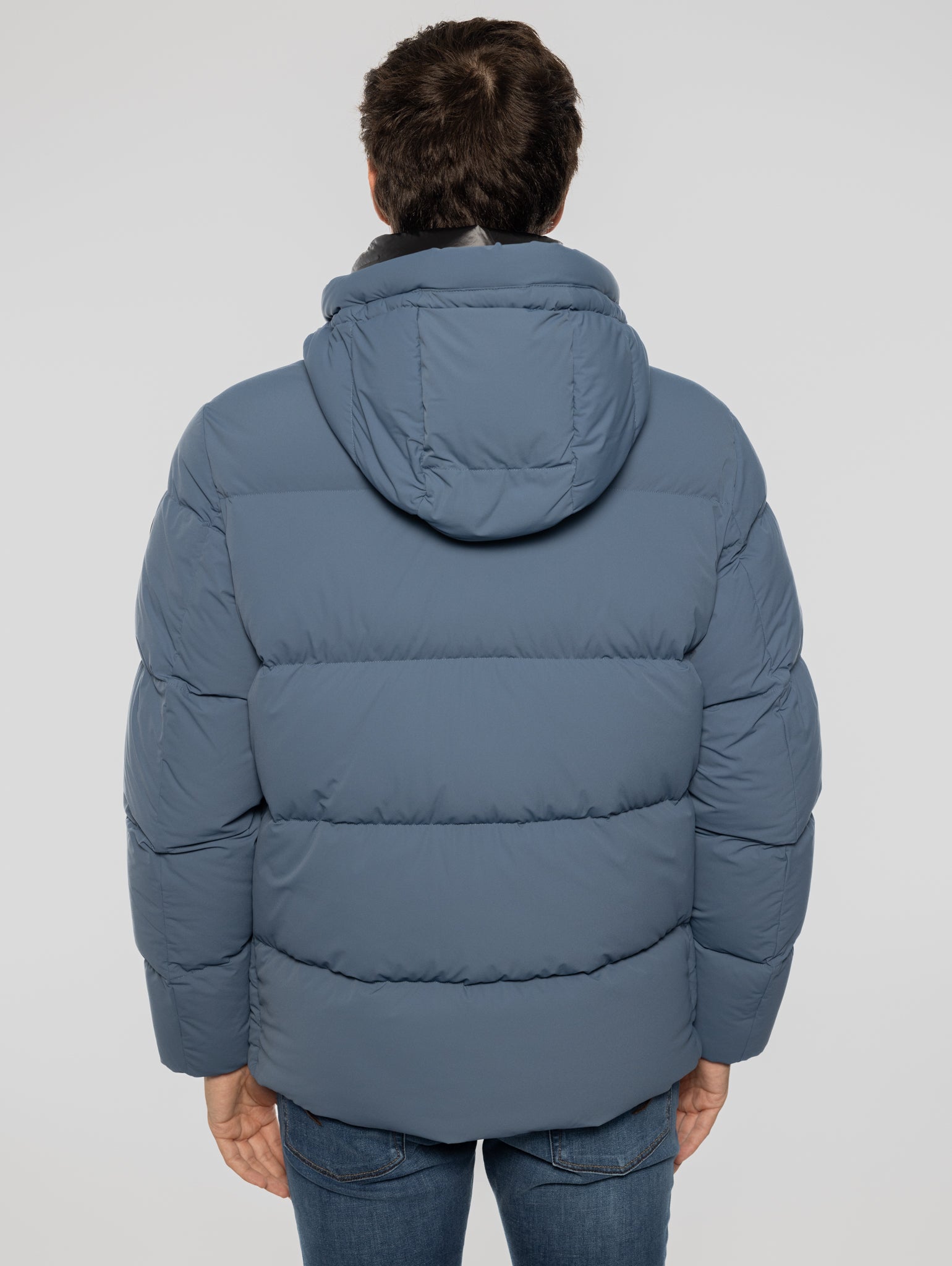 Sierra Supreme Stretch-Daunenjacke in Blau