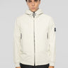 STONE ISLAND-Giacca con Cappuccio in Membrana Performante Stucco-TRYME Shop