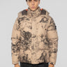 STONE ISLAND-Piumino Mimetico Termosensibile Grigio/Beige-TRYME Shop