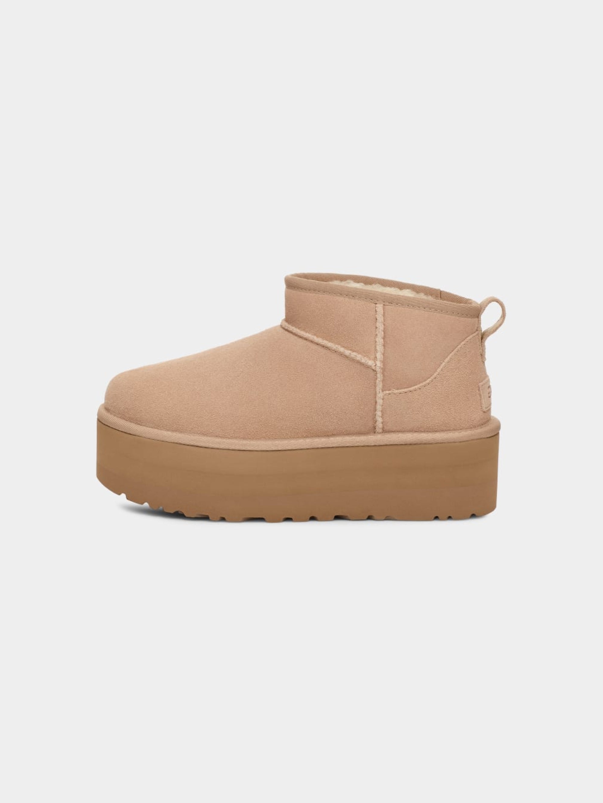 UGG Stivaletti con Plateau Ultra Mini Platform Sabbia