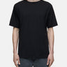 CLOSED-T-shirt Girocollo in Jersey Nero-TRYME Shop