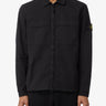 STONE ISLAND-Camicia Over in Cotone Supima Nero-TRYME Shop