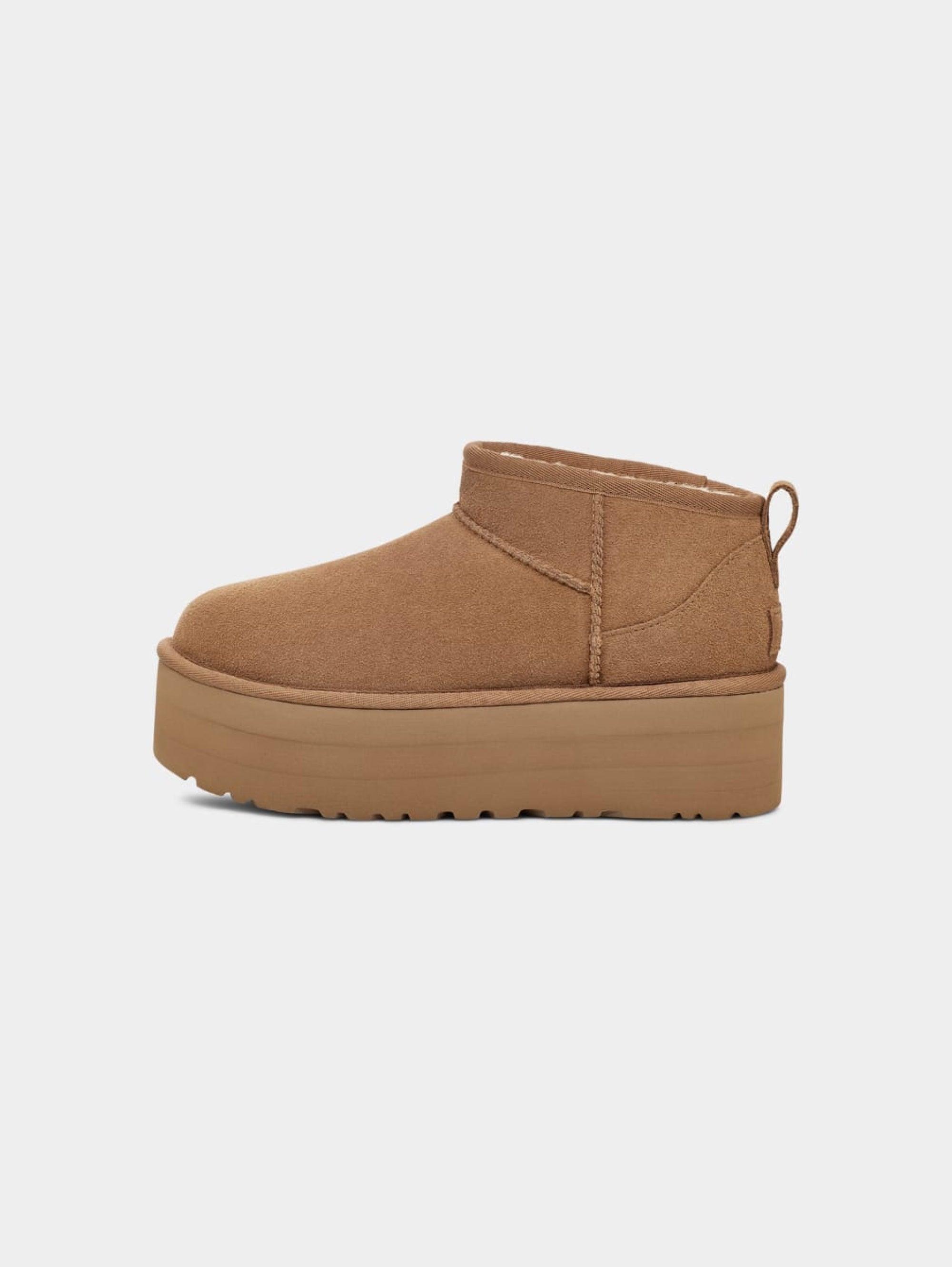 UGG Stivaletti con Plateau Ultra Mini Platform Castagna