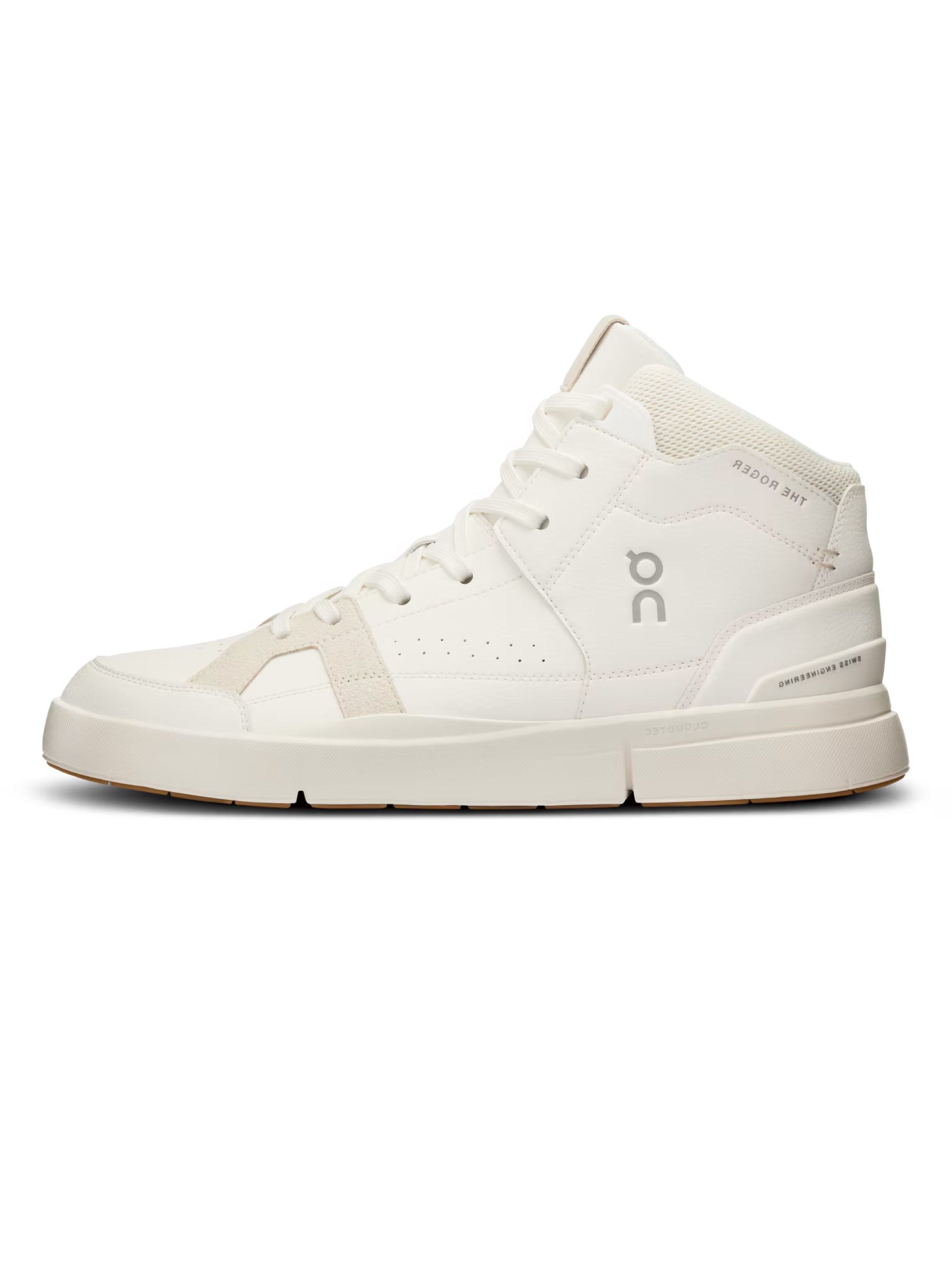 ON RUNNING-Sneakers Alte The Rogers Clubhouse Mid Bianco/Sabbia-TRYME Shop