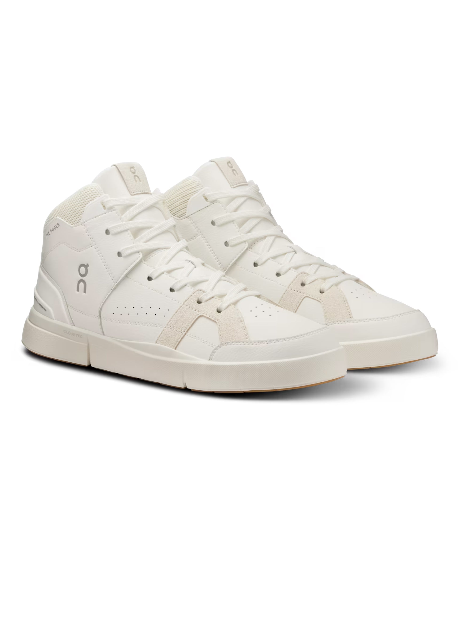 Sneakers Alte The Rogers Clubhouse Mid Bianco/Sabbia